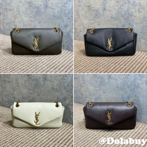 Top Quality Saint Laurent 734153 Calypso Supple Shoulder Bag