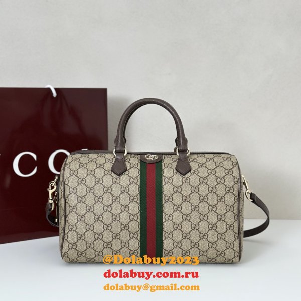 Gucci Wholesale 836824 Ophidia Large Boston Bag