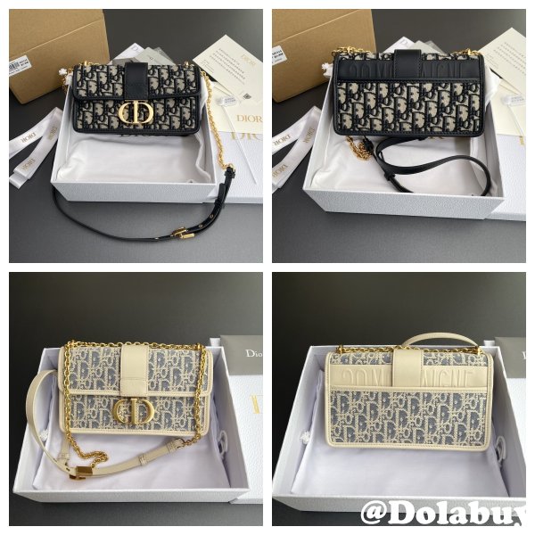 Top Dior 30 Montaigne East-West Bag with Chain