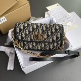 30 Montaigne Avenue Bag Blue Dior Oblique Jacquard